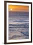 Southwest Australia, Prevelly, Surfers Point, Windsurfers, Dusk-Walter Bibikow-Framed Photographic Print