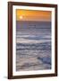 Southwest Australia, Prevelly, Surfers Point, Windsurfers, Dusk-Walter Bibikow-Framed Photographic Print