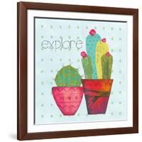 Southwest Cactus I-Courtney Prahl-Framed Art Print