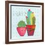 Southwest Cactus I-Courtney Prahl-Framed Art Print