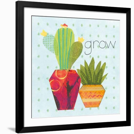 Southwest Cactus II-Courtney Prahl-Framed Art Print