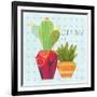 Southwest Cactus II-Courtney Prahl-Framed Art Print