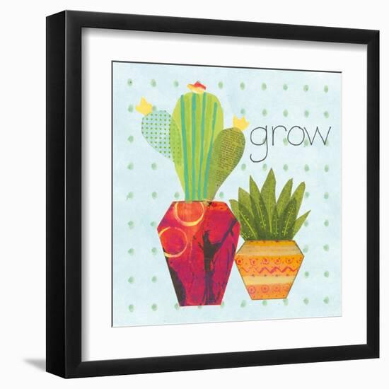 Southwest Cactus II-Courtney Prahl-Framed Art Print