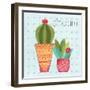 Southwest Cactus IV-Courtney Prahl-Framed Art Print