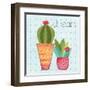 Southwest Cactus IV-Courtney Prahl-Framed Art Print