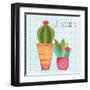 Southwest Cactus IV-Courtney Prahl-Framed Art Print