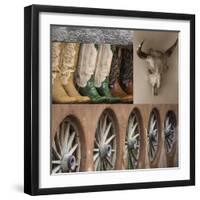 Southwest Collage I-Kathy Mahan-Framed Premium Photographic Print