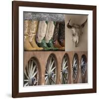 Southwest Collage I-Kathy Mahan-Framed Photographic Print