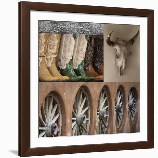 Southwest Collage I-Kathy Mahan-Framed Photographic Print