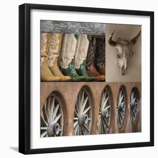 Southwest Collage I-Kathy Mahan-Framed Photographic Print