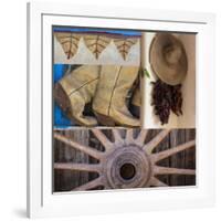 Southwest Collage II-Kathy Mahan-Framed Photographic Print