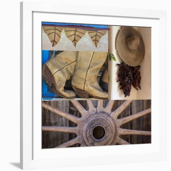 Southwest Collage II-Kathy Mahan-Framed Photographic Print