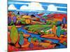 Southwest Fauve Landscape-Patty Baker-Mounted Art Print