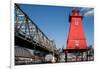 Southwest Reef Lighthouse, Atchafalaya Basin, Louisiana, USA-Alison Jones-Framed Photographic Print