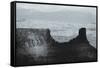 Southwest Sun BW-Nathan Larson-Framed Stretched Canvas