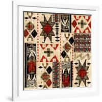 Southwest Textile I-Nicholas Biscardi-Framed Premium Giclee Print