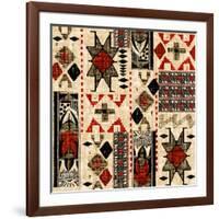 Southwest Textile I-Nicholas Biscardi-Framed Premium Giclee Print