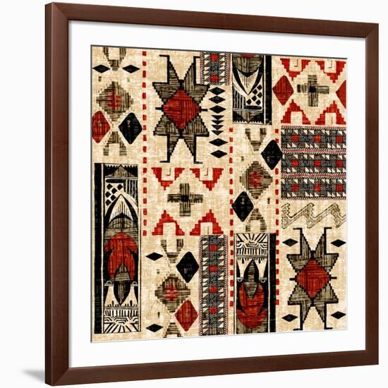 Southwest Textile I-Nicholas Biscardi-Framed Premium Giclee Print