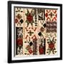 Southwest Textile I-Nicholas Biscardi-Framed Premium Giclee Print