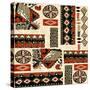 Southwest Textile II-Nicholas Biscardi-Stretched Canvas