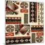 Southwest Textile II-Nicholas Biscardi-Mounted Premium Giclee Print
