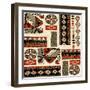 Southwest Textile II-Nicholas Biscardi-Framed Premium Giclee Print