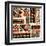 Southwest Textile II-Nicholas Biscardi-Framed Art Print