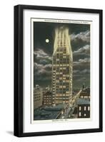 Southwestern Bell Building, Kansas City-null-Framed Art Print