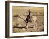 Southwestern Cowboy-null-Framed Art Print