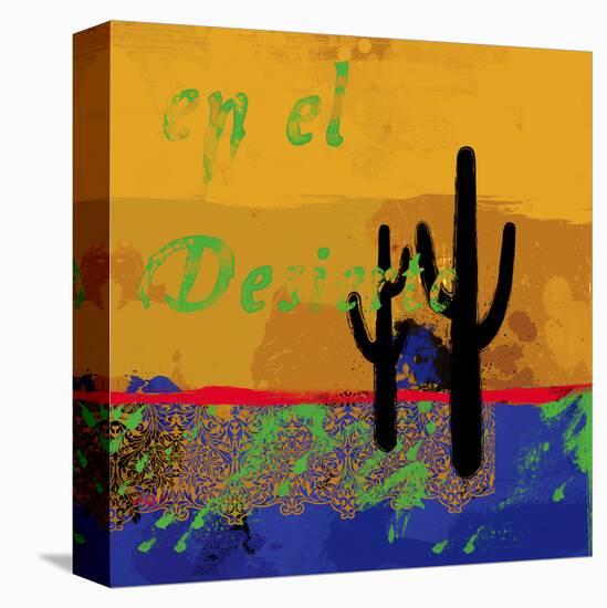 Southwestern Duel-Parker Greenfield-Stretched Canvas