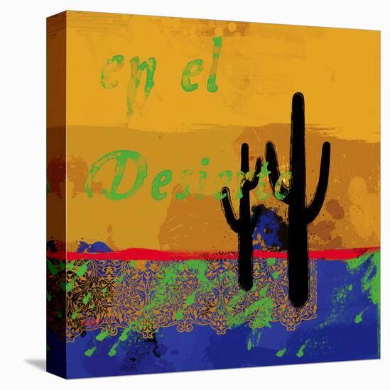 Southwestern Duel-Parker Greenfield-Stretched Canvas