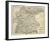 Southwestern Germany, c.1861-Alexander Keith Johnston-Framed Art Print