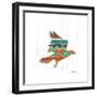 Southwestern Vibes III-Farida Zaman-Framed Art Print