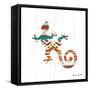 Southwestern Vibes V-Farida Zaman-Framed Stretched Canvas