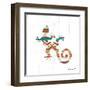 Southwestern Vibes V-Farida Zaman-Framed Art Print