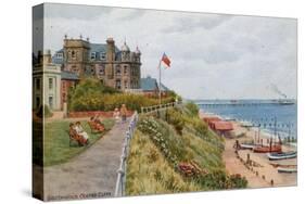 Southwold, Centre Cliff-Alfred Robert Quinton-Stretched Canvas
