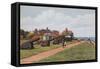 Southwold, Gun Hill-Alfred Robert Quinton-Framed Stretched Canvas