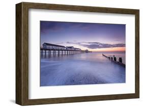 Southwold Pier at dawn, Southwold, Suffolk, England, United Kingdom, Europe-Andrew Sproule-Framed Photographic Print