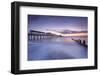 Southwold Pier at dawn, Southwold, Suffolk, England, United Kingdom, Europe-Andrew Sproule-Framed Photographic Print