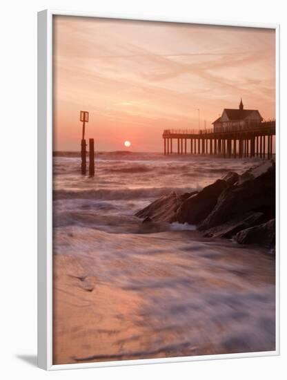 Southwold Pier at Dawn, Suffolk, UK-Nadia Isakova-Framed Photographic Print