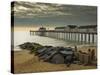 Southwold Pier in the Early Morning, Southwold, Suffolk, England, United Kingdom, Europe-Neale Clark-Stretched Canvas