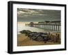 Southwold Pier in the Early Morning, Southwold, Suffolk, England, United Kingdom, Europe-Neale Clark-Framed Photographic Print