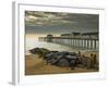 Southwold Pier in the Early Morning, Southwold, Suffolk, England, United Kingdom, Europe-Neale Clark-Framed Photographic Print