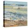 Southwold Sea View-Christine McKechnie-Stretched Canvas