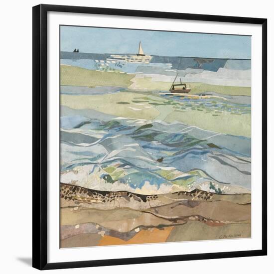 Southwold Sea View-Christine McKechnie-Framed Giclee Print