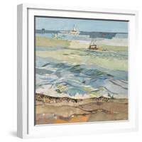 Southwold Sea View-Christine McKechnie-Framed Giclee Print