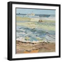 Southwold Sea View-Christine McKechnie-Framed Giclee Print