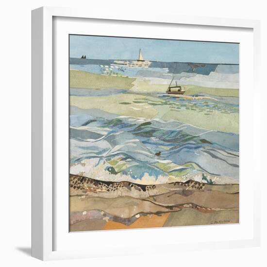 Southwold Sea View-Christine McKechnie-Framed Giclee Print