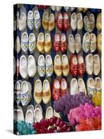 Souvenir Clogs, Amsterdam, Holland-Peter Adams-Stretched Canvas