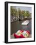 Souvenir Clogs and Canal, Amsterdam, Holland, Europe-Frank Fell-Framed Photographic Print